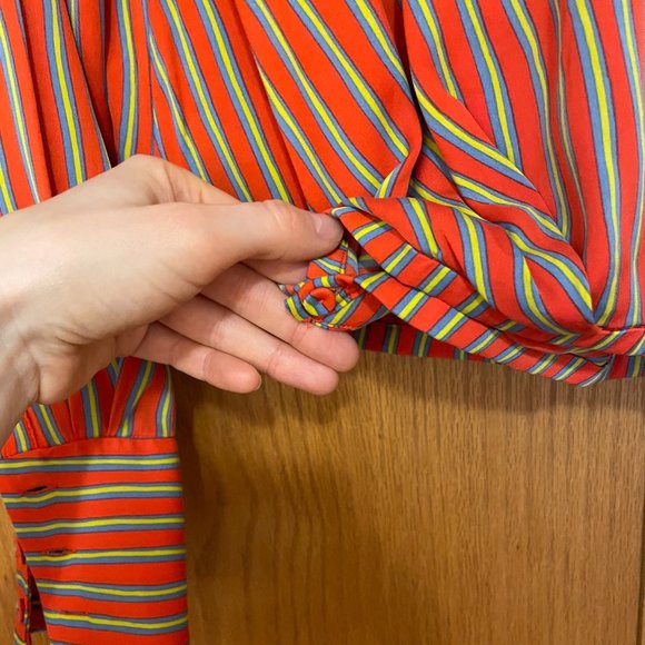 VERY SORRY, DONATED — Diane von Furstenberg Silk Wrap Blouse - Picture 13 of 14